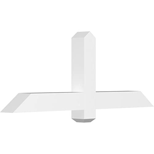 Ekena Millwork GBP048X18X0404EUG00 Eugene Architectural Grade PVC Gable Bracket…