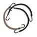 SMOOTHIES Bungee Bands-Black, 3 CT