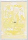 Michael Crabtree; Graham Harrell #41/50 (Football Card) 2009 SAGE Hit - [Base] - Make Ready Yellow #MR-55