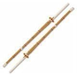 Set of 2 47" Kendo Shinai Bamboo Practice Sword Katana
