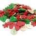 Mixed Color Wooden Buttons Sewing Button Kid's Scrapbooking DIY Craft Wedding Decoration - Red