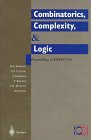 Combinatorics, Complexity, and Logic : Proceedings of the 1st International Conference: DMTCS '96, , 981308314X