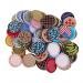 MagiDeal 100pcs Flat Bottle Caps Linerless Flattened No Liners Mixed Color