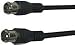 Petra SEIPP205-110BK F to F RG59 Quick-Connect Cable (3 Feet)