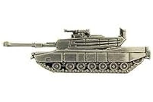 EAGLE EMBLEMS PINS- TANK, M1A-1 ABRAMS (2-1/4")