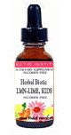Eclectic Herbal Biotic Kid Lemon Lime, Yellow, 1 Fluid Ounce