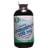 WORLD ORGANIC CHLOROPHYLL 100MG, 8 OZF