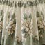 Collections Etc Magnolia Garden Floral Ruffle Skirt Lightweight Bedspread, Sage, Queen