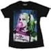 Suicide Squad Harley Quinn Bubble Gum T-Shirt, Black, X-Large