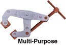 Multipurpose & Round Handle Clamps - USA (Kant Twist Series 672) Model 403-1 / 1-1/2
