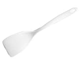 White Melamine Solid Spatula 11 3/8 Inches Tall 2 11/16 Inches Wide