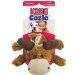KONG Cozie Marvin the Moose, Medium Dog Toy, Brown [2-Pack]