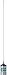 Shakespeare 5241-R Low Profile 3' VHF Marine Antenna