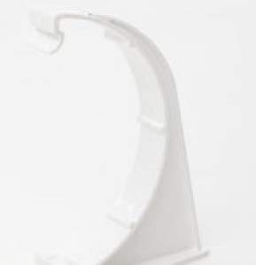 Pack of 3 x RR109W White Gutter Fascia Brackets for 112mm guttering System