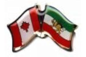 Iran Persian Lion/Canada Country Flag Small Friendship Lapel PIN Badge New