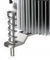 Akasa AK- Low Profile CPU Cooler LGA 1700 64.5mm Height view 3