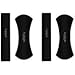 Fixate Gel Pads Phone Holder Sticky. Magic Nano Rubber Pad - Universal Sticker (4pcs Black)
