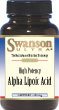 Alpha Lipoic Acid 600 mg 60 Caps by Swanson Ultra