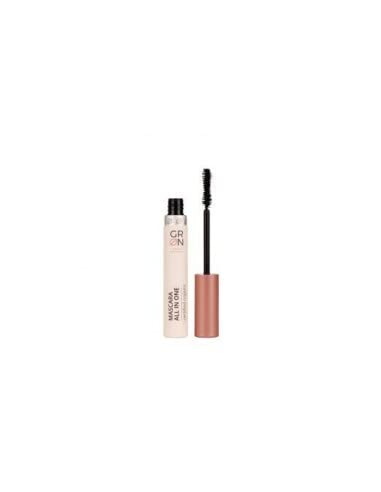Grn [Green] Organic Cosmetics Mascara All In One Black Jade - All-Rounder For Beautiful Eyelashes - Delicate Shine - Volume, Definition - Vegan - 9 ml