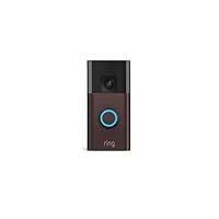 Ring Battery Doorbell (newest model), Home or business security with Head-to-Toe video, Live View with Two-Way Talk, and Motion Detection & Alerts, Venetian Bronze