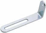 GT SIDE BRACKET FOR PICKGUARD -JP40, chrome