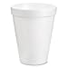 Insulated Styrofoam Cup, 8 Oz, 1000/CT, White