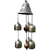 Homedeco Inspirational Amazing Grace Wind Chime Outdoor Living Yard Garden Bells Home Decor Wind-Noisemakers