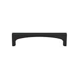 Top Knobs TK1012BLK Riverside Pull 3 3/4 INCH