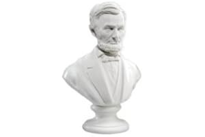 DESIGN M 3" CIVIL WAR PRESIDENT ABE ABRAHAM LINCOLN MINI WHITE BUST