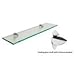 Fab Glass and Mirror Rectangle Floating Shelf Kit, 8