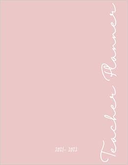 2021 - 2022 Teacher Lesson Planner: Weekly And Monthly Agenda Calendar | Academic Year - July 2021 To June 2022 | 8.5 X 11 Lesson Planning Organizer ... Parents - Minimalist Handwriting Letter Pink : Berto, Ann: Amazon.fr: Livres