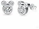 Twenty Plus Cute Small Mouse Stud Earrings with CZ for Women Birthday JewleryGifts