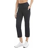 Jockey Ladies' Yoga Capri Pants (Black X-Small)
