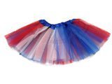 RED, BLUE & WHITE Baby Ballet Dress Up Tutu - Kids & Toddlers (Independence Day)