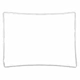 Digitizer Frame for Apple iPad 2 (White)