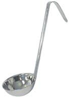 California Cooking - Ladle, 1 Piece Stainless Steel, 1 oz - Short Handle - LDSH-1-1P