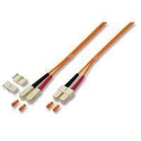 Tecline 75903 OM2 Fibre-Optic Cable (50/125 µm, 3.0 m) Orange