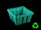 1 Quart Green Berry Basket 250 CT