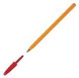 BIC Orange Fine Ballpoint Pens 0.8 mm Red Ink Box of 20 view 4