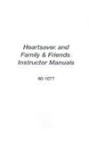 Image de Heartsaver and Family & Friends Instructor Manual Set