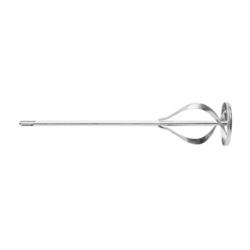 Hardy Working Tools Miscelatore per malta 80x400 mm per stucchi. Agitatore per vernici, mordenti e colori. Strumento da cantiere per interni ed esterni, ideale in ristrutturazione e intonacatura.