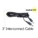 3' (Three Foot) Cable for use with All Inspired LED Systems