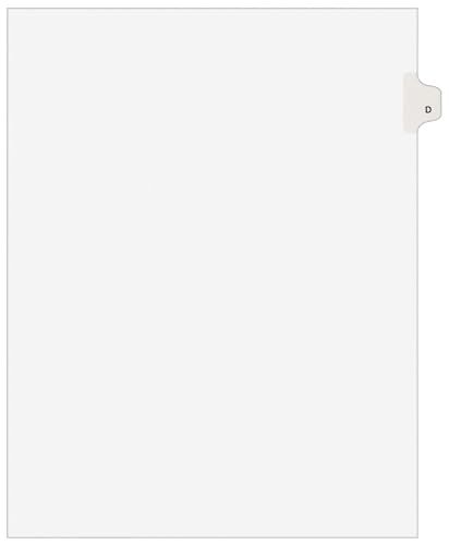 Avery Individually Lettered Tabs Legal Dividers (AVE01404)