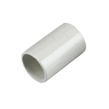FLOPLAST overflow pipe coupling 21.5mm white