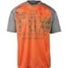 Fox Racing Men's Indicator Short Sleeve Mountain Biking Jersey - 17459 (Charcoal/Orange - XL)