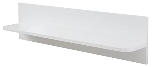 roba Estantería de Pared 'Retro 2' a Juego con Cambiador de la Serie, estantería para bebés y niños, Color Blanco