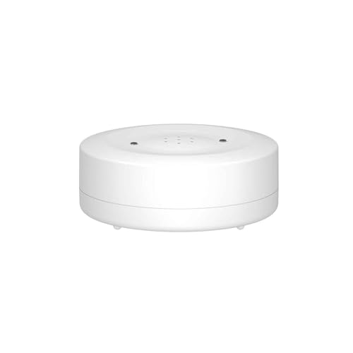 PNI SafeHouse HS527 WiFi Flood Sensor Detector with 80 dB Sound Alarm, Built-in Speaker for Flood and Drops Compatible with Tuya App, 3V Power Supply