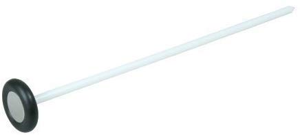 12-Inch Queen Square Reflex Hammer Tendon Patella Hammer with Point Large Head & Robust Handle (White)