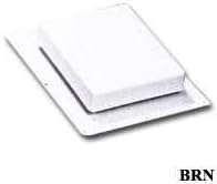 LL BUILDING PRODUCTS R50abr R50abrbrwn Alum Sq. Roof Louver 50 in, Brown, 10 Piece