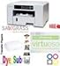 Sawgrass Virtuoso SG400 Complete sublimation Printer bundle Ink and 100 of papers
